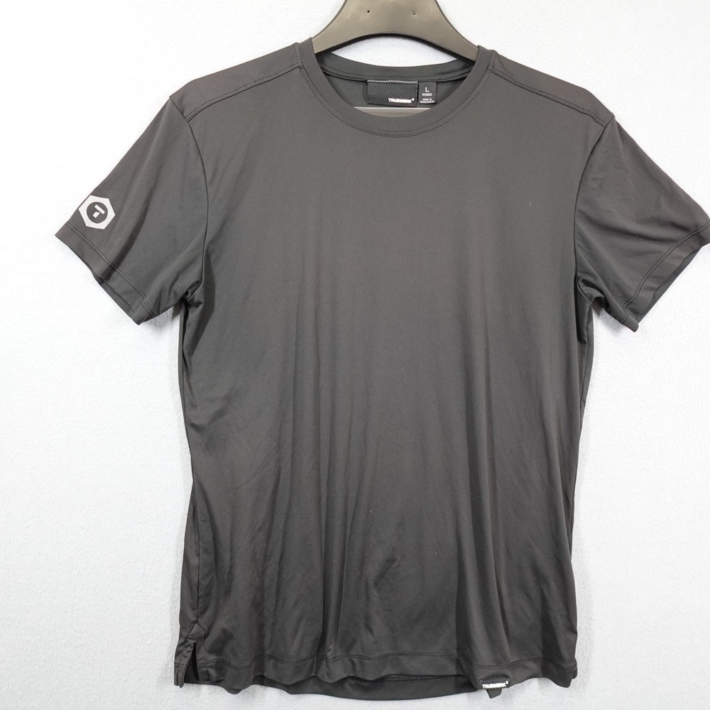Truewerk Shirt Womens L Black B1 Sun Tee Performance Workwear Short Sleeve LTW
